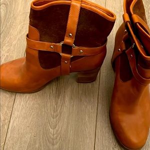 Ralph Lauren Leather Booties